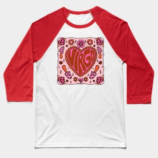 Virgo Heart Baseball T-Shirt